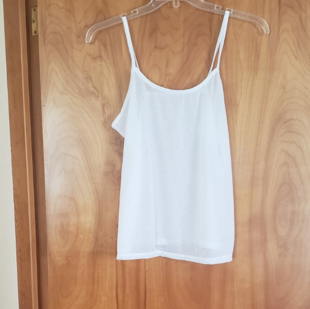 White Cami Layering Tank